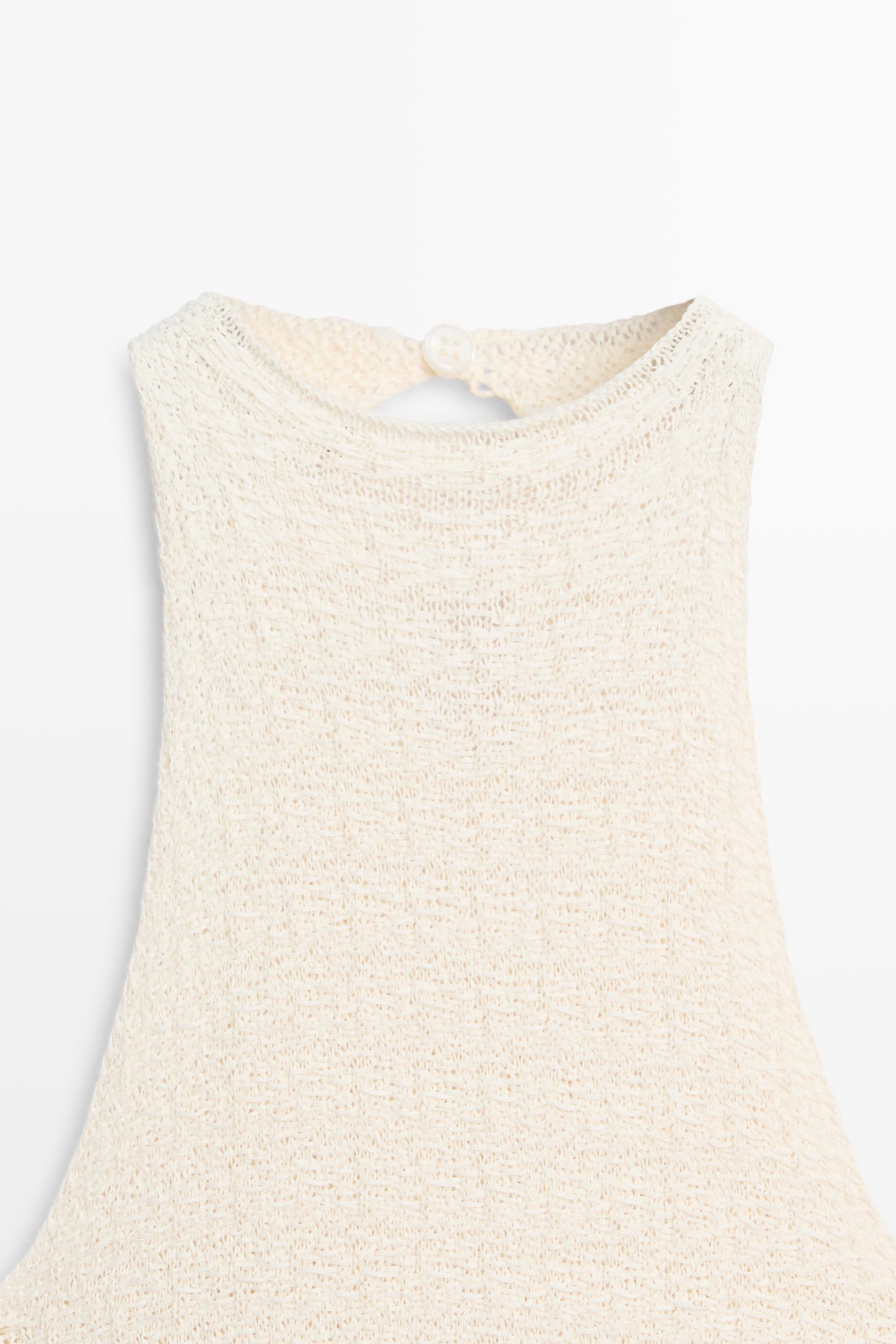 Robe midi combinée à encolure américaine